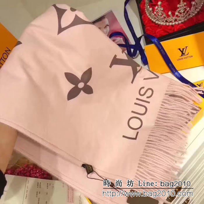 路易威登LV2018專櫃新款 lv花卉印花圍巾 LLWJ6737